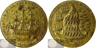 United States of America Historical Medal Rhode Island Ship Token - Wreath Below -