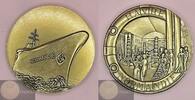 France Historical Medal The Normandie - Le Havre by C. Gondard -