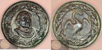 Noordelijke Nederlanden Historical medal Plaquettepenning: Death of the poet Joost van den Vondel by J.F. Lutma Jr. -