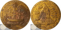 United States of America Historical Medal Rhode Island Ship Token - No wreath Below -