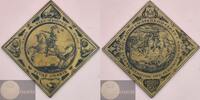 Koninkrijk der Nederlanden Historical Medal Simili engraved medal Battle of Nieuwpoort (1600) and Waterloo (1815) by E. Voet -