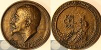 België / Belgisch Congo / Belgian Congo Historiepenning Baron Empain - 50th Ann. Railway Congo to Great African Lakes by R. Cliquet -