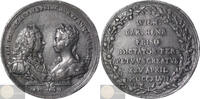 Republiek der Zeven Verenigde Nederlanden Historiepenning Verheffing van Willem Karel Hendrik Friso tot Stadhouder Willem IV -