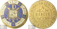 Switzerland Historical Medal Genève: Badge of the Central Bureau of the Universal Committee - Peace -