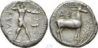 Römisches Kaiserreich Nomos / Stater BRUTTIUM. Kaulonia. Nomos - Stater (Circa 475-425 BC). -