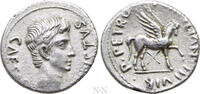 Römisches Kaiserreich Denar AUGUSTUS (27 BC-14 AD). Denarius. Rome. P. Petronius Turpilianus, moneyer. -