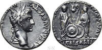 Römisches Kaiserreich Denar AUGUSTUS (27 BC-14 AD). Denarius. Lugdunum. -