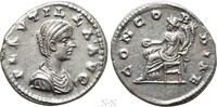Römisches Kaiserreich Denar PLAUTILLA (Augusta, 202-205). Denarius. Laodicea ad Mare. -