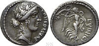 Römische Republik Denar L. VINICIUS. Denarius (52 BC). Rome. -