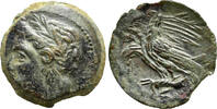 Griechen Bronze SICILY. Akragas. Phintias (Tyrant, 287-279 BC). Ae. -
