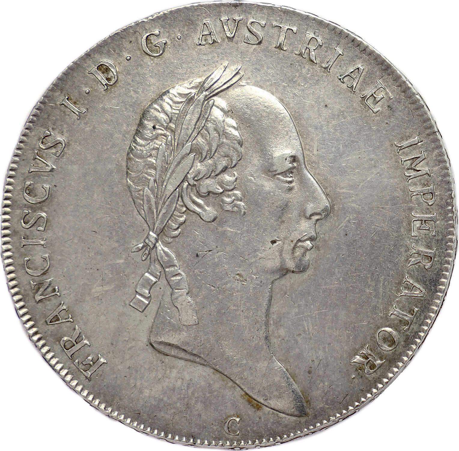AUSTRIAN EMPIRE Konventionstaler 1825 C Bohemia - Francis I - Prague ...