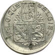 BELGIUM 1 Franc 1939 FR/VL Leopold III - MINT ERROR / MISSLAG SUP