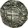 CRUSADER STATES BI Denier n.d. (1162-1201) Principality of Antioch - Bohemund III TTB-