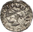 HUNGARY AR Denár n.d. (1373-1382) Louis I TTB