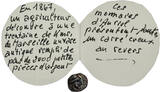 ANCIENT GREECE AR Obol c. 450-410 BC Gallia - Colony of Massalia SUP-