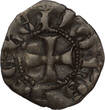 CRUSADER STATES BI Denier tournois n.d. (1322-1333) Principality of Achaea - Jean de Gravina TTB