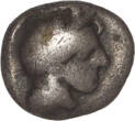 ANCIENT GREECE AR Triobol c. 479-393 BC Attica - Athena TB/TB+