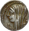 ROMAN REPUBLIC AR Denarius 63 BC Cassia - L. Cassius Longinus TTB+