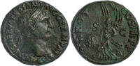 ROMAN EMPIRE Æ As ROMAN EMPIRE - Nerva–Antonine dynasty - Trajanus -
