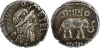 ROMAN REPUBLIC AR Denarius Imperatorial - Q. Caecilius Metellus Pius Scipio -