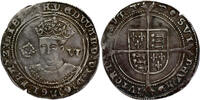 ENGLAND Sixpence House of Tudor - Edward VI - Southwark Mint - Fine Silver issue -
