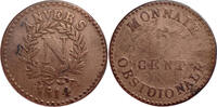 BELGIAN/FRENCH STATES 5 Centimes Siege of Antwerp - Napoleon I - Arsenal - MEDALLIC STRIKE in RED COPPER *R6* -
