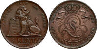 BELGIUM 5 Centimes Kingdom - Leopold I - engraver’s initial with point *SCARCE DATE* -