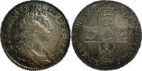 ENGLAND Halfcrown Houses of Stuart and Orange - William III - edge: DECIMO -
