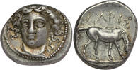 ANCIENT GREECE AR Drachm Thessaly - Larissa -