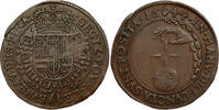 SPANISH NETHERLANDS Jeton or Rekenpenning Duchy of Brabant - Philip IV - Bureau des Finances - Antwerp Mint -