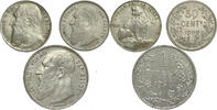 BELGIUM 1 Frank + 50 Centimes (2x) Leopold II - LOT of 3 coins -