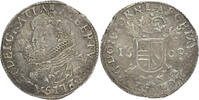 SOUTHERN NETHERLANDS Triple Real (15 Stuiver) Seigniory of Tournai - Albrecht & Isabella -