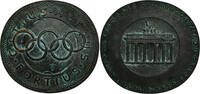 GERMANY AE Medal Weimar Republic - IX Olympic Congress -