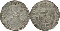 SPANISH NETHERLANDS 1/2 Burgundian Rijksdaalder Brabant - Philip II -