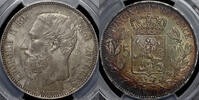 BELGIUM 5 Francs Leopold II -