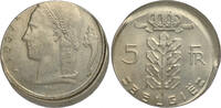 BELGIUM 5 Frank Boudewijn / Baudouin I - MINT ERROR / MISSLAG -