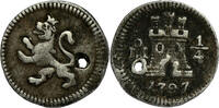 MEXICO 1/4 Real Charles IV -