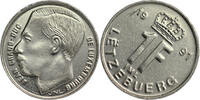 LUXEMBOURG 1 Franc Jean - 90% MEDAL ALIGNMENT -