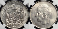 BELGIUM 10 Frank Boudewijn / Baudouin I - MINT ERROR / MISSLAG -