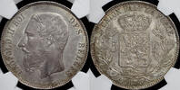 BELGIUM 5 Francs Leopold II -