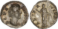 ROMAN EMPIRE AR Denarius Diva Faustina Senior, wife of Antoninus Pius -