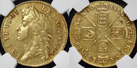 ENGLAND Guinea 1688 James II NGC XF 45