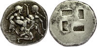 ANCIENT GREECE AR Stater Islands off Thrace - Thasos - with provenance -