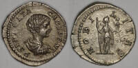 ROMAN EMPIRE AR Denarius Geta, as Caesar -