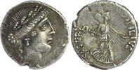 Roman Republic (Imperatorial) AR Denarius L. Hostilius Saserna -