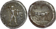 ANCIENT GREECE AR Stater Lucania - Colony of Poseidonia -