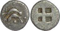 ANCIENT GREECE AR Obol Islands off Thrace - Thasos -