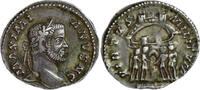 ROMAN EMPIRE Argenteus Galerius, as Caesar - UNRECORDED LEGEND VARIETY -