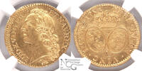 France Louis d or 1753 A Louis d or 1753 A 1753 MS62