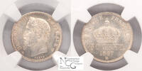 France 50 Cents 1867 BB 1867 50 Cents 1867 BB MS64 710,00 EUR  + 25,00 EUR frais d'envoi
